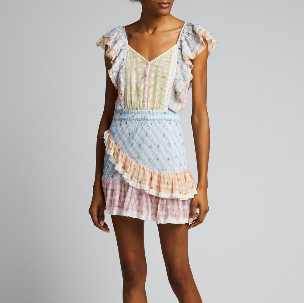 LoveShackFancy Leoni Mini Dress 🌺